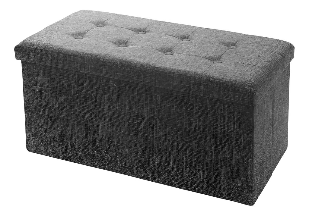 Banca De Almacenamiento Plegable Otomano Baúl Piecera Banco